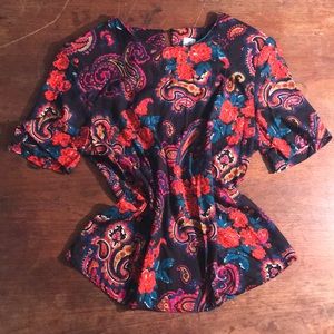 •CLEAR-OUT• 3/18 Norton McNaughton vintage  blouse